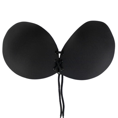 BYE-BRA - REGGISENO ADHESIVO ENTRELAZADO NERO COPPA A