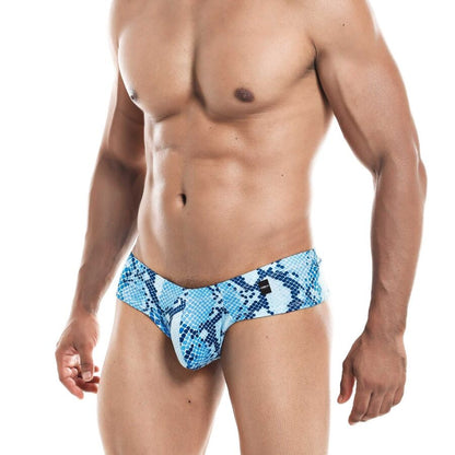 CUT4MEN - SLIP UOMO CHEEKY BRIEF SILVER L