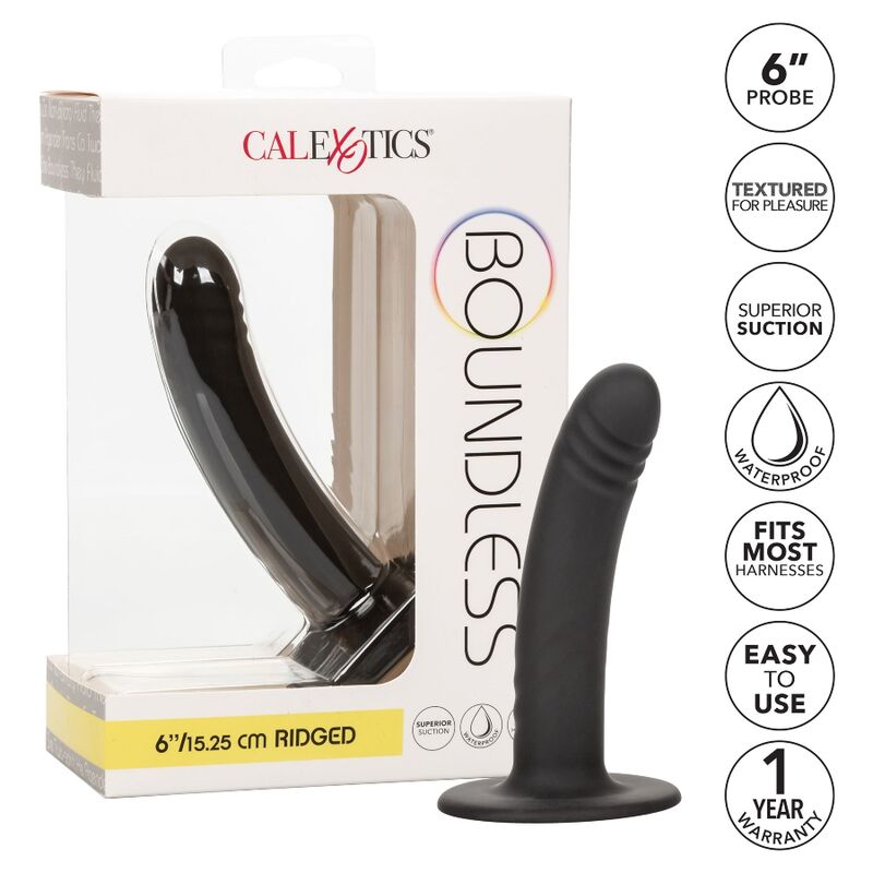 CALEXOTICS - DILDO SENZA LIMITI 15.25 CM COMPATIBILE CON LIMBRACATURA