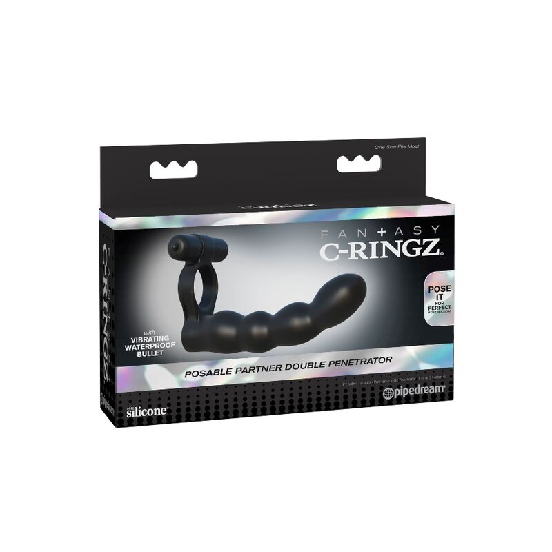 FANTASY C-RINGZ - DOPPIO PENETRATORE POSABILE