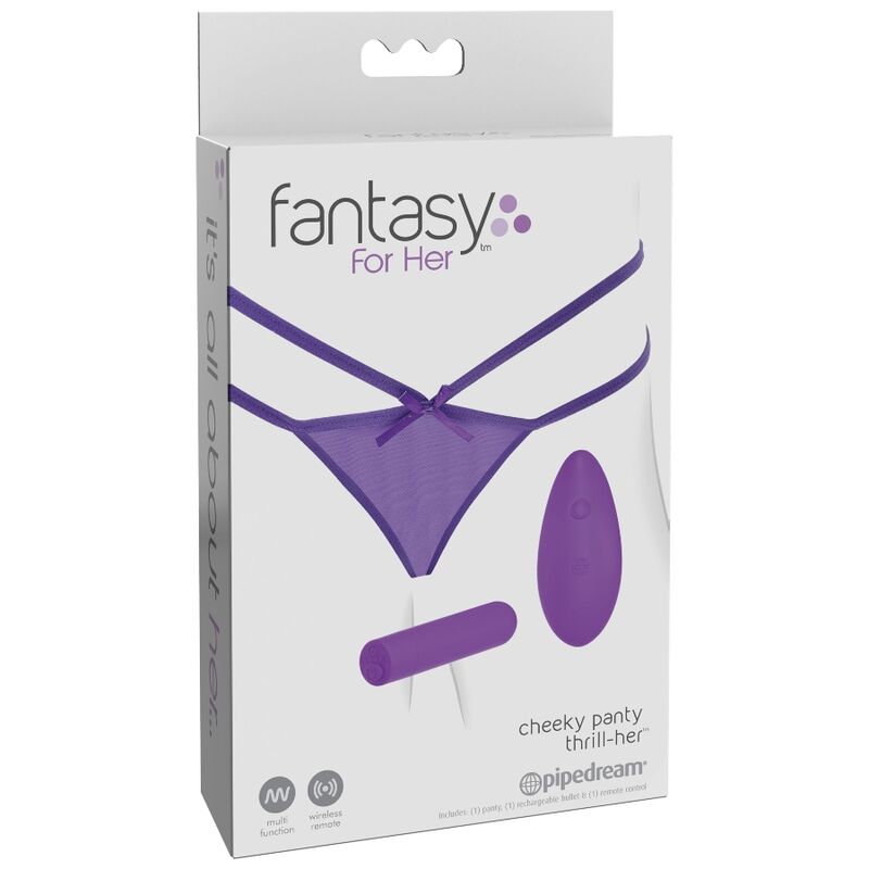 FANTASY FOR HER - MASSAGGIATORE  CHEEKY PANTY EMOZIONANTE