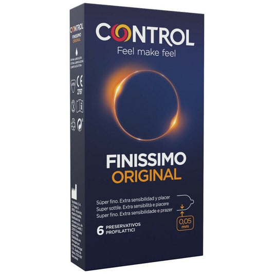 CONTROL -PRESERVATIVI FINISSIMO ORIGINALE 6 UNITÀ