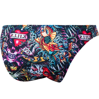 CUT4MEN - SLIP UOMO LOW RISE BRIEF TATTOO L