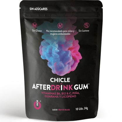 WUG GUM - CHEWING GUM AFTER DRINK HANGOVER 10 UNITS METABOLIZZANTE