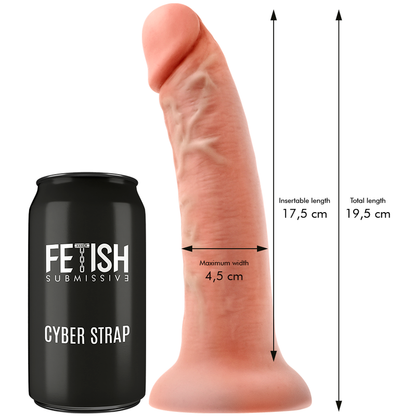 FETISH SUBMISSIVE CYBER STRAP - IMBRAGATURA CON DILDO E TELECOMANDO BULLET TECNOLOGIA WATCHME M