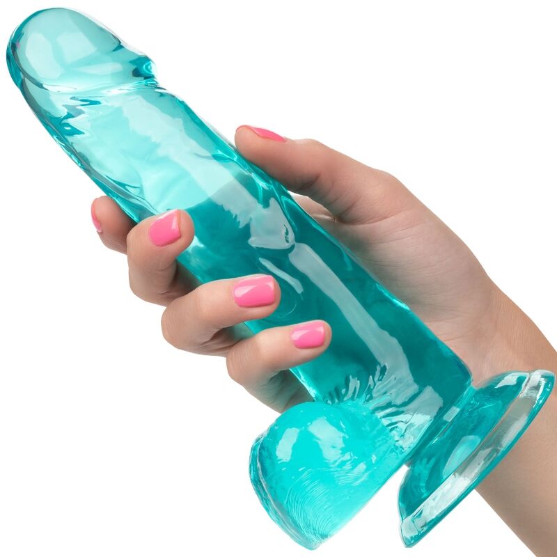 CALEXOTICS - DILDO REGINA TAGLIA BLU 15.3 CM