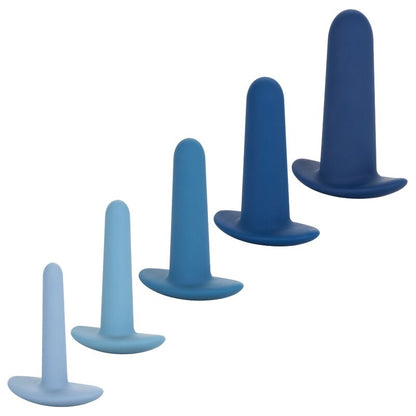 CALEXOTICS - SET DILATATORE  PER ALLENAMENTO ANALE INDOSSABILE 5 PEZZI