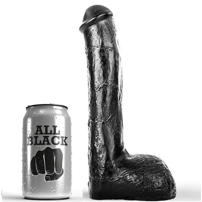 ALL BLACK - PLUG PENE ANALE REALISTICO 23 CM