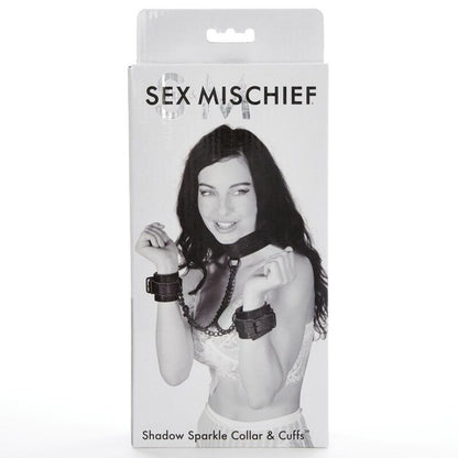 SEX & MICHIEF - COLLETTO E POLSINI SHADOW SCINTILLANTI