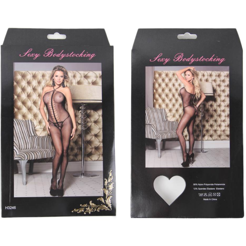 QUEEN LINGERIE - BODYSTOCKING CON COLLO ALLACQUA S/L