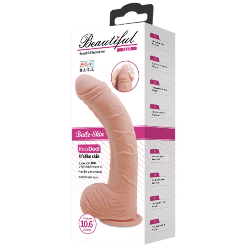 BAILE - DILDO REALISTICO IN PELLE ALEX 27 CM