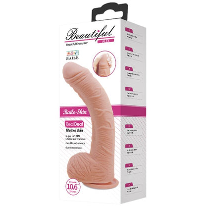 BAILE - DILDO REALISTICO IN PELLE ALEX 27 CM