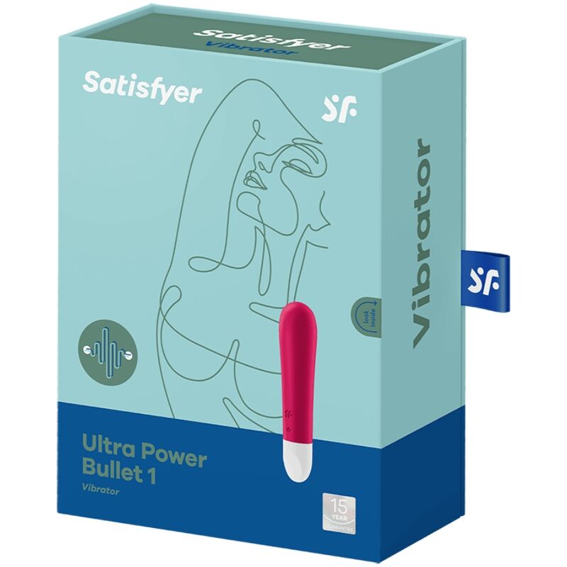 SATISFYER - STIMOLATORE BULLET ULTRA POWER 1 ROSSO