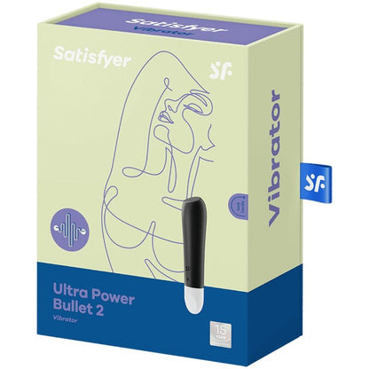 SATISFYER - STIMOLATORE ULTRA POWER BULLET 2 NERO