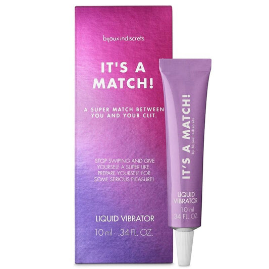 BIJOUX - CREMA ALOE  ITS A MATCH VIBRATORE LIQUIDO 10 ML