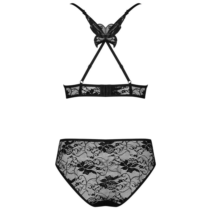 OBSESSIVE -REGGISENO E MUTANDINA  KOKIETTA SET DUE PEZZI S/M