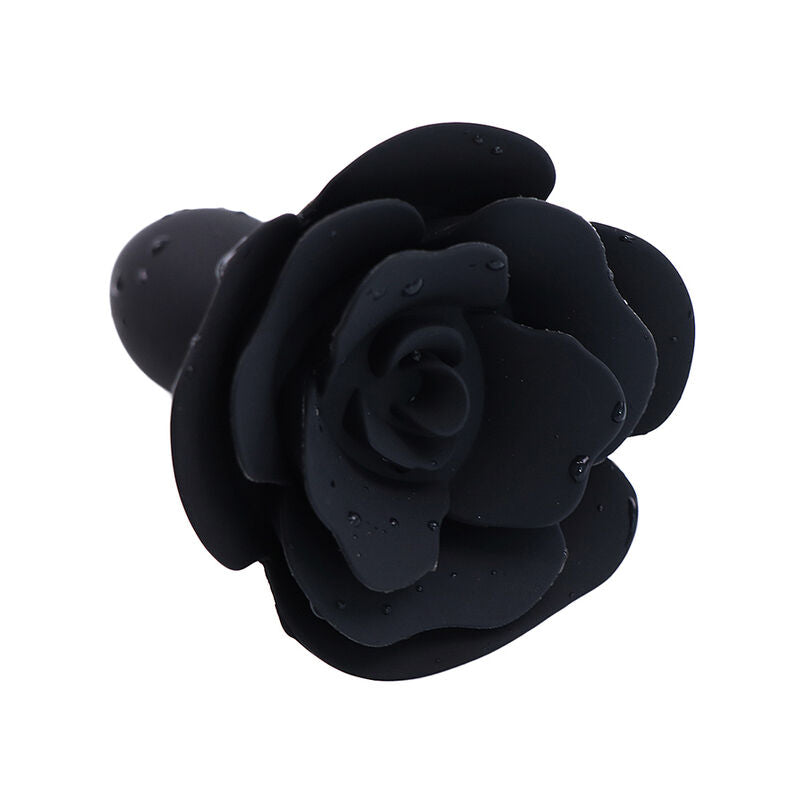 OHMAMA FETISH - PLUG ANALE IN SILICONE NERO ROSA