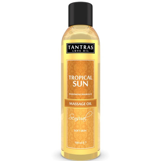 INTIMATELINE - TANTRAS LOVE OIL OLIO DA MASSAGGIO SOLE TROPICALE 150 ML