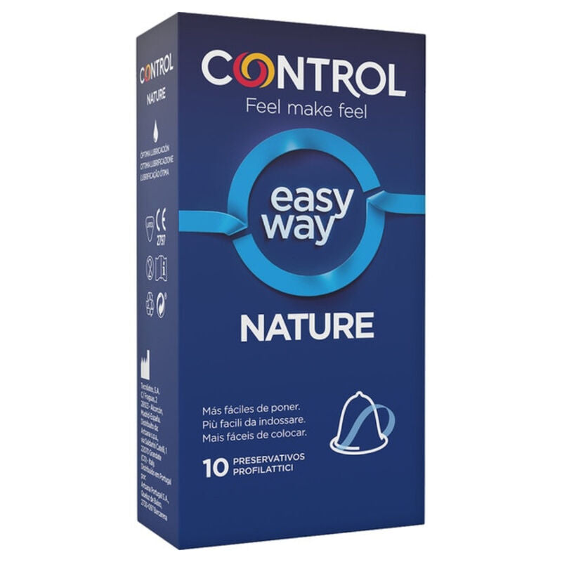 CONTROL -PRESERVATIVI NATURA EASY WAY 10 UNITÀ