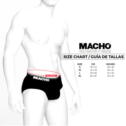 MACHO - MS24A SLIP UOMO GIALLO SCURO S