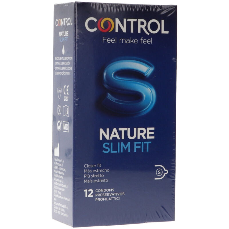 CONTROL -PRESERVATIVI NATURE SLIM FIT 12 UNITÀ