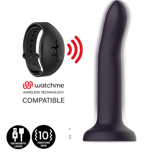 MYTHOLOGY - DUMAN MYSTIC DILDO L - VIBRATORE COMPATIBILE CON TECNOLOGIA WIRELESS WATCHME