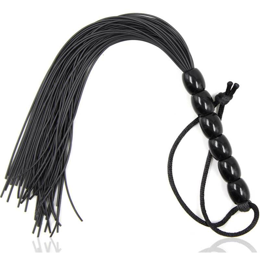 FLOGGER OHMAMA FRUSTA FETISH CON MANICO IN SILICONE NERVATO 22 CM