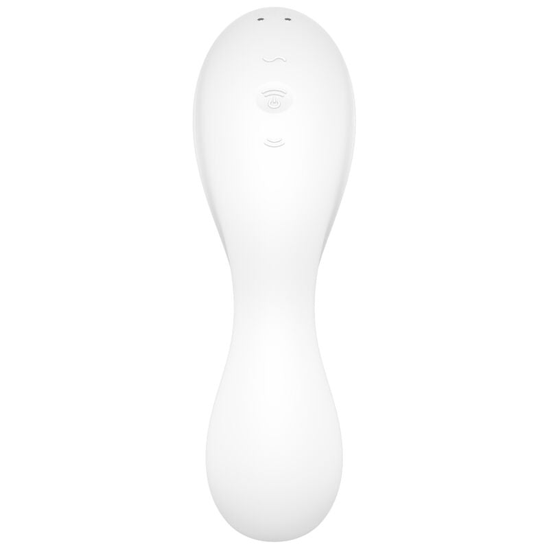 SATISFYER - STIMOLATORE A E VIBRATORE CURVY TRINITY 5 BIANCO