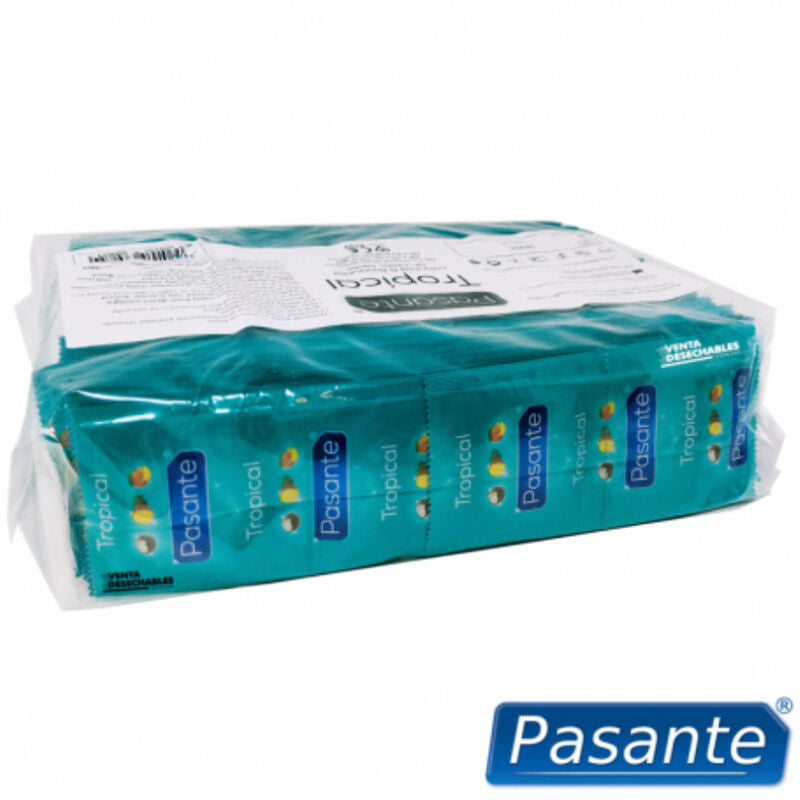 PASANTE -PRESERVATIVI PRESERVATIVI BORSA TROPICALE 144 UNIT