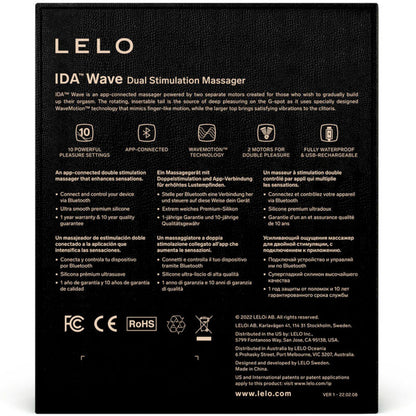 LELO - MASSAGGIATORE DI COPPIA IDA WAVE CORAL