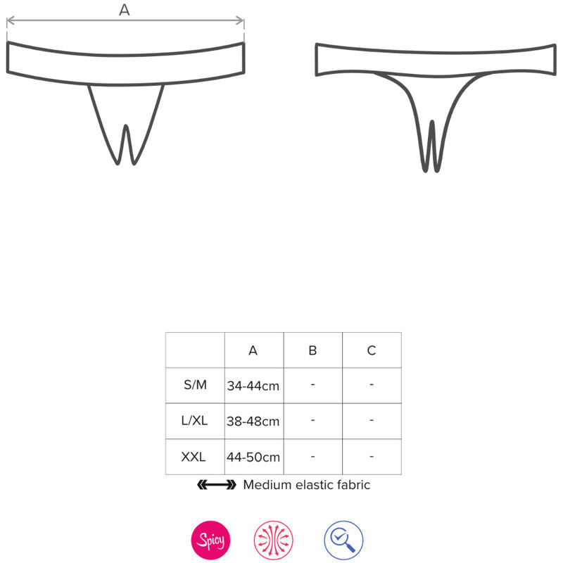 OBSESSIVE - PERIZOMA SENZA CAVALLO MIAMOR S/M