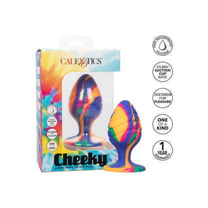 CALEXOTICS - PLUG CHEEKY GRANDE SPINA SWIRL ANALE