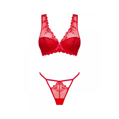 OBSESSIVE - REGGISENO E MUTANDINA LONESIA SET DUE PEZZI S/M