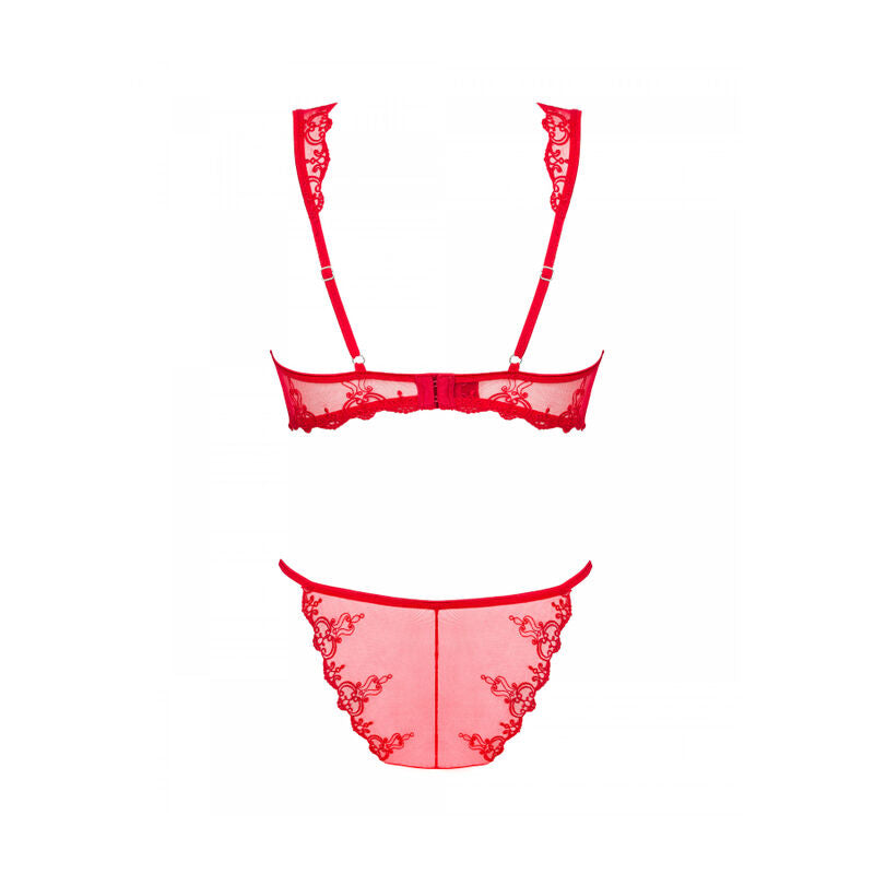 OBSESSIVE - REGGISENO E MUTANDINA LONESIA SET DUE PEZZI S/M