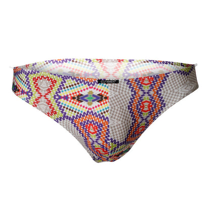 CUT4MEN - SLIP UOMO VITA BASSA RAINBOW L