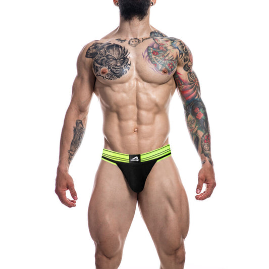 CUT4MEN - SLIP UOMO JOCKSTRAP VERDE RUGBY XL