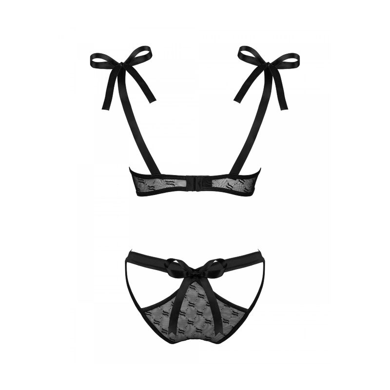 OBSESSIVE - REGGISENO E MUTANDINA OBSESSIVIA SET DUE PEZZI S/M