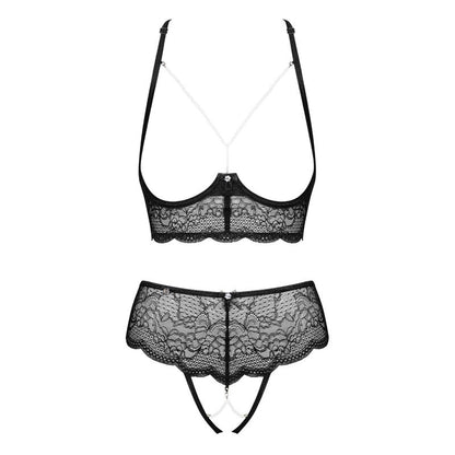 OBSESSIVE -REGGISENO E MUTANDINA  SET DUE PEZZI PEARLOVE XS/S