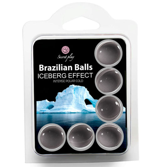 OLIO SECRET PLAY SET 6 PALLINE BRASILIANA EFFETTO ICEBERG