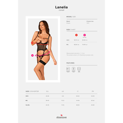 OBSESSIVE - CORSETTO LANELIA XS/S