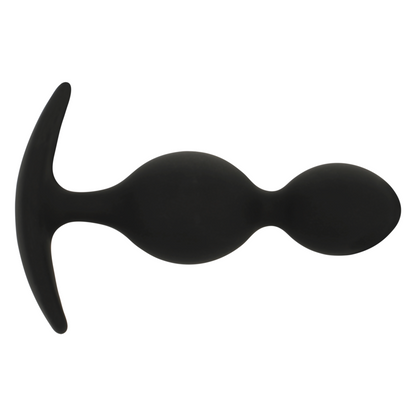 OHMAMA - PLUG CATENA PER SFERE ANAL 9 CM - NERA