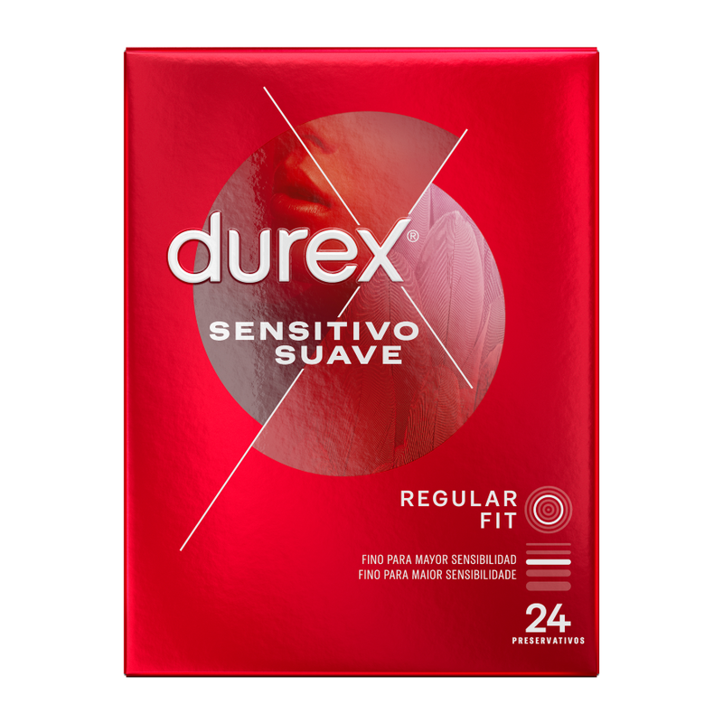 DUREX - PRESERVATIVI MORBIDO E SENSIBILE 24 UNITÀ