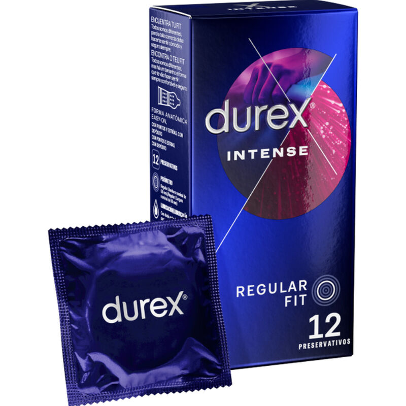 DUREX - PRESERVATIVI ORGASMIC INTENSO 12 UNITÀ