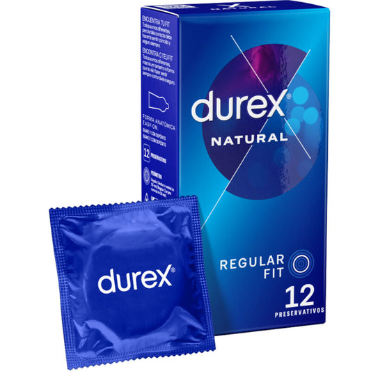 DUREX - PRESERVATIVI NATURAL PLUS 12 UNITÀ