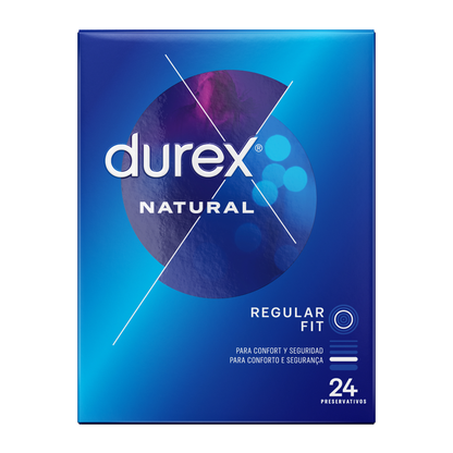 DUREX - PRESERVATIVI NATURAL PLUS 24 UNITÀ