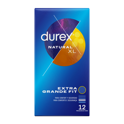 DUREX - PRESERVATIVI NATURALE XL 12 UNITÀ