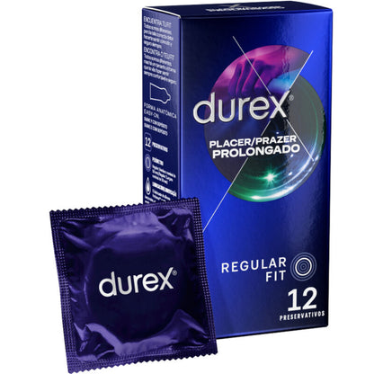 DUREX - PRESERVATIVI PIACERE PROLUNGATO RITARDATO 12 UNITÀ