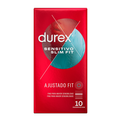 DUREX - PRESERVATIVI SENSITIVO SLIM FIT 10 UNITÀ