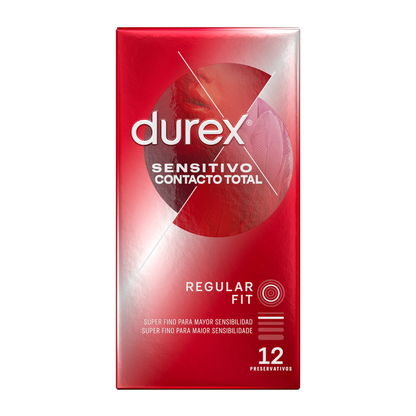 DUREX - PRESERVATIVI  CONTATTO SENSIBILE TOTALE 12 UNITÀ