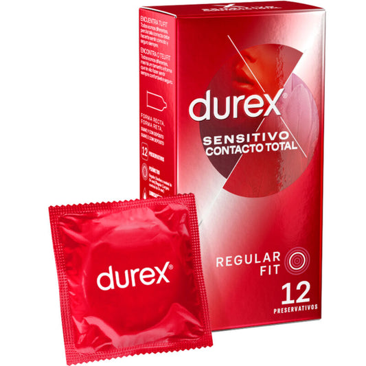 DUREX - PRESERVATIVI  CONTATTO SENSIBILE TOTALE 12 UNITÀ